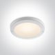 62018F / W / W fehér PLAFO LED 18W WW IP40 230V
