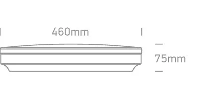 62022C / w fehér LED PLAFO 24W WW IP20 230V