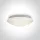 62024C / W White LED PLAFO 26W WW IP20 230V