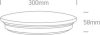 62026A / W WHITE LED PLAFO 15W WW IP20 230V