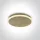 62112 / BS / W Brass Plafo LED 12W WW IP20 230V