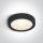 62130F / B / W Black Plafo LED 30W WW IP40 230V