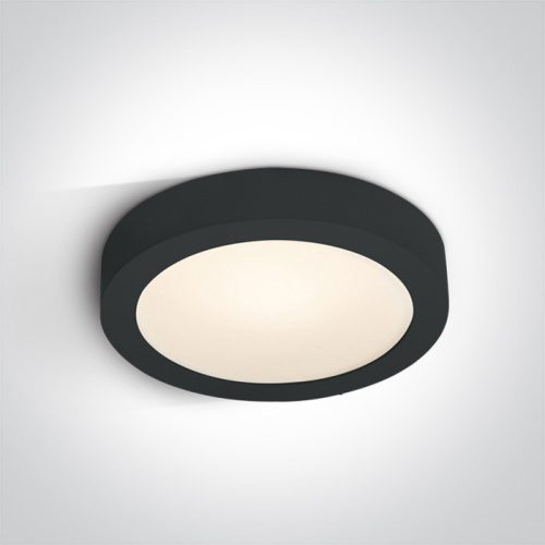 62130F / B / W Black Plafo LED 30W WW IP40 230V
