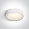 62130F / W / W fehér PLAFO LED 30W WW IP40 100-240V