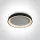 62130L / B / W Fekete PLAFO LED 30W WW IP20 230V