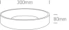62130n / w / w white plafo LED 20W WW IP20 230V