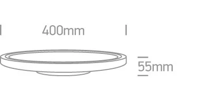 62140FB / W / C fehér LED PLAFO 40W CW IP20 230V