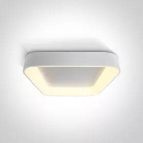 62142NA / W / W WHITE SQUARE PLAFO LED 50W WW IP20 230V