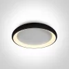 62144N / B / W Fekete PLAFO LED 50W WW IP20 230V