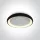 62144N / B / W Fekete PLAFO LED 50W WW IP20 230V