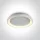 62144N / W / W fehér PLAFO LED 50W WW IP20 230V