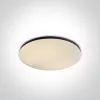 62146 / B / W Fekete LED PLAFO 55W WW IP20 230V