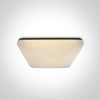 62146A / B / W Fekete négyzet PLAFO LED 50W WW IP20 230V