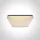 62146A / B / W Fekete négyzet PLAFO LED 50W WW IP20 230V