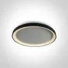 62148L / B / W Fekete PLAFO LED 48W WW IP20 230V