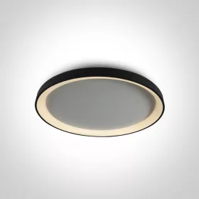 62148L / B / W Fekete PLAFO LED 48W WW IP20 230V
