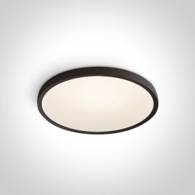   62152 / B / W Fekete Super Slim Round LED PLAFO 40W WW IP20 230V