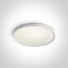 62152 / W / C White Super Slim Round LED PLAFO 40W CW IP20 230V