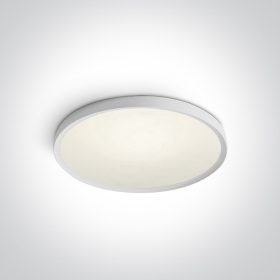   62152 / W / C White Super Slim Round LED PLAFO 40W CW IP20 230V