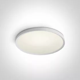   62152 / W / C White Super Slim Round LED PLAFO 40W CW IP20 230V