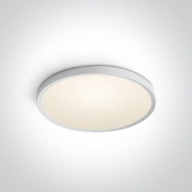   62152 / W / W White Super Slim Round LED PLAFO 40W WW IP20 230V