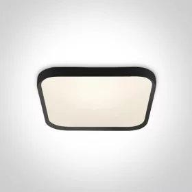   62152A / B / W Black Super Slim Square LED PLAFO 40W WW IP20 230V