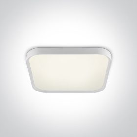  62152A / W / C WHITE SUPER SLIM SQUARE LED PLAFO 40W CW IP20 230V