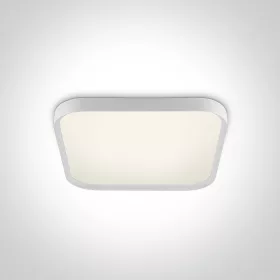   62152A / W / C WHITE SUPER SLIM SQUARE LED PLAFO 40W CW IP20 230V