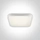 62152A / W / C WHITE SUPER SLIM SQUARE LED PLAFO 40W CW IP20 230V