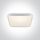 62152A / W / W fehér szuper Slim Square LED PLAFO 40W WW IP20 230V