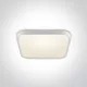 62152A / W / W fehér szuper Slim Square LED PLAFO 40W WW IP20 230V