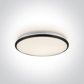 62154 / B / W Fekete LED PLAFO 24W WW IP20 230V