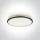 62154 / B / W Fekete LED PLAFO 24W WW IP20 230V