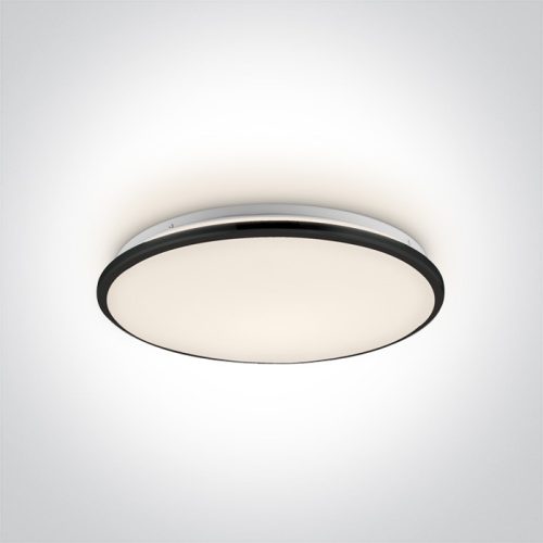 62154 / B / W Fekete LED PLAFO 24W WW IP20 230V