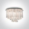62158b mennyezeti fény 6x9W G9 100-240V