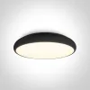 62160 / B / W Fekete PLAFO LED 62W WW IP20 230V