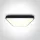 62160A / B / W Fekete négyzet PLAFO LED 62W WW IP20 230V