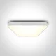 62160A / W fehér négyzet PLAFO LED 62W WW IP20 230V