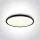 62160Fb / b / c fekete LED PLAFO 60W CW IP20 230V
