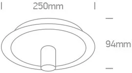 62172A / BS sárgaréz mennyezeti fény 12W E27 100-240V