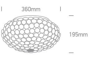 62176B mennyezeti fény 5x9W G9 100-240V