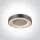 62182 / Ban / W csiszolt antracit LED PLAFO 40W WW IP20 230V