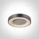 62182 / Ban / W csiszolt antracit LED PLAFO 40W WW IP20 230V