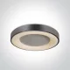 62182A / Ban / W Feszes antracit LED PLAFO 50W WW IP20 230V