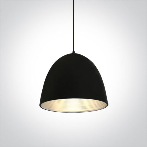63016A / B / g fekete E27 20W Silver Reflektor