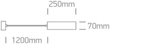 63036 GYPSUM PENDANT GU10 10W 100-240V