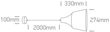 63072 / CU réz 20w E27 100-240V