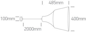 63072A / CU COPPER 20W E27 100-240V
