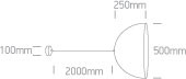 63074 / BBS Brass 20w E27 100-240V