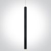63108A / B / W Fekete medál LED 6W WW 30DEG IP20 230V